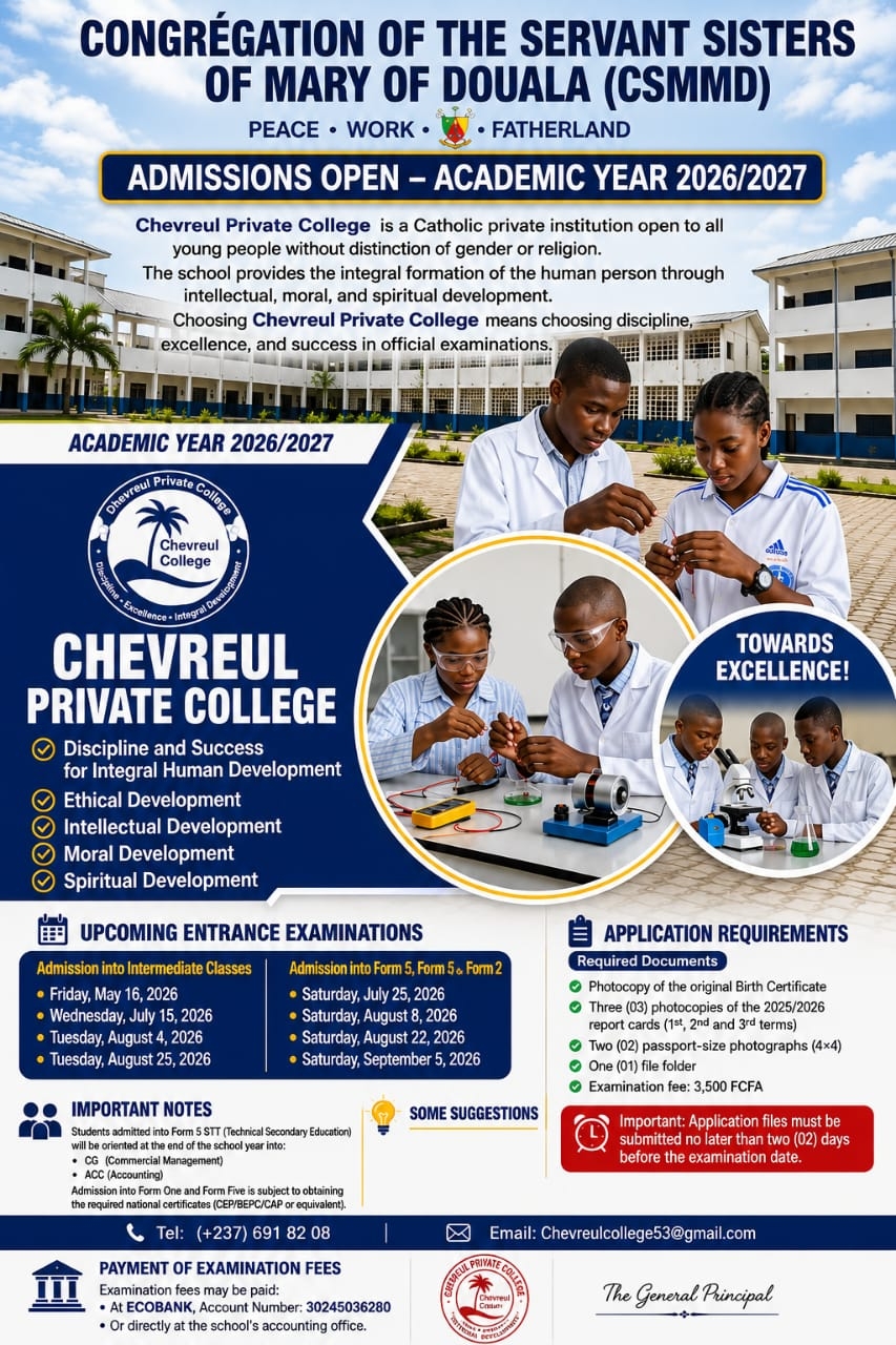 Admissions — Academic Year 2026/2027